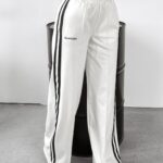 Spodnie z przeszyciami Neimy Ola Voga ecru