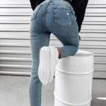 Spodnie denim Alia Ola Voga niebieskie