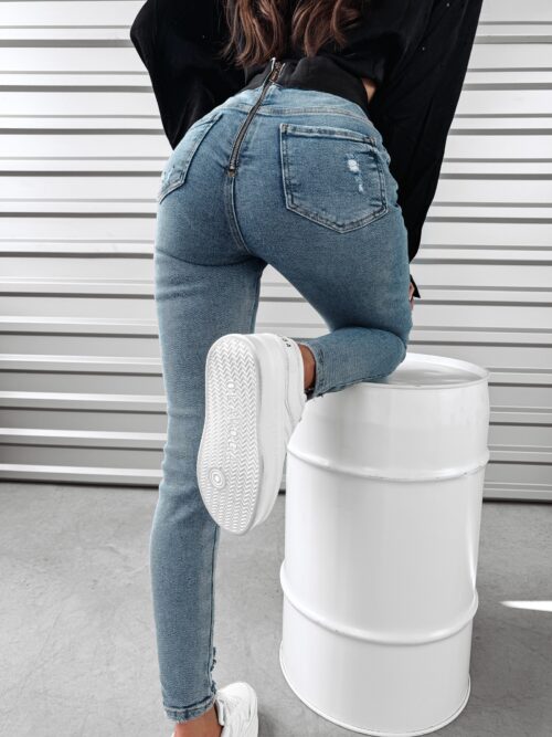 Spodnie denim Alia Ola Voga niebieskie