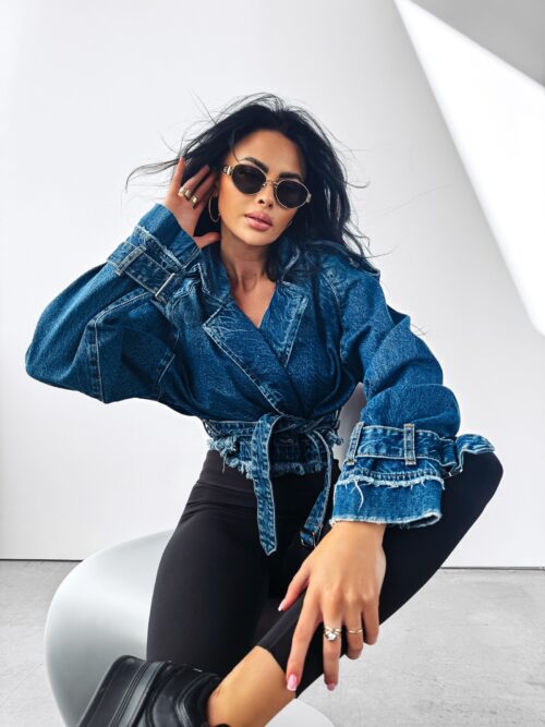 Kurtka jeansowa Chloe Ola Voga c.niebieski