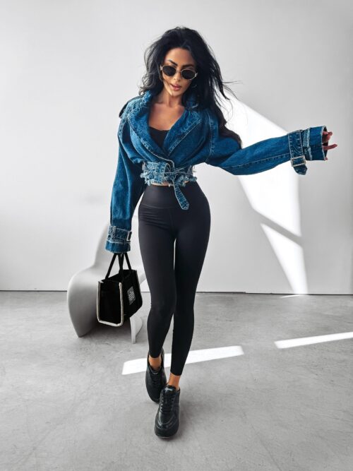 Kurtka jeansowa Chloe Ola Voga c.niebieski