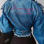 Kurtka jeansowa Chloe Ola Voga c.niebieski