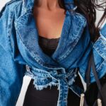 Kurtka jeansowa Chloe Ola Voga c.niebieski