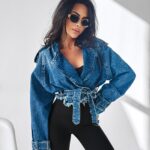 Kurtka jeansowa Chloe Ola Voga c.niebieski