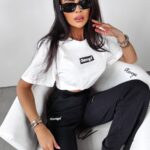 T-shirt oversize GRAND OLAVOGA czarny