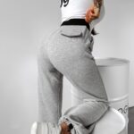 T-shirt dopasowany Estera Ola Voga biały