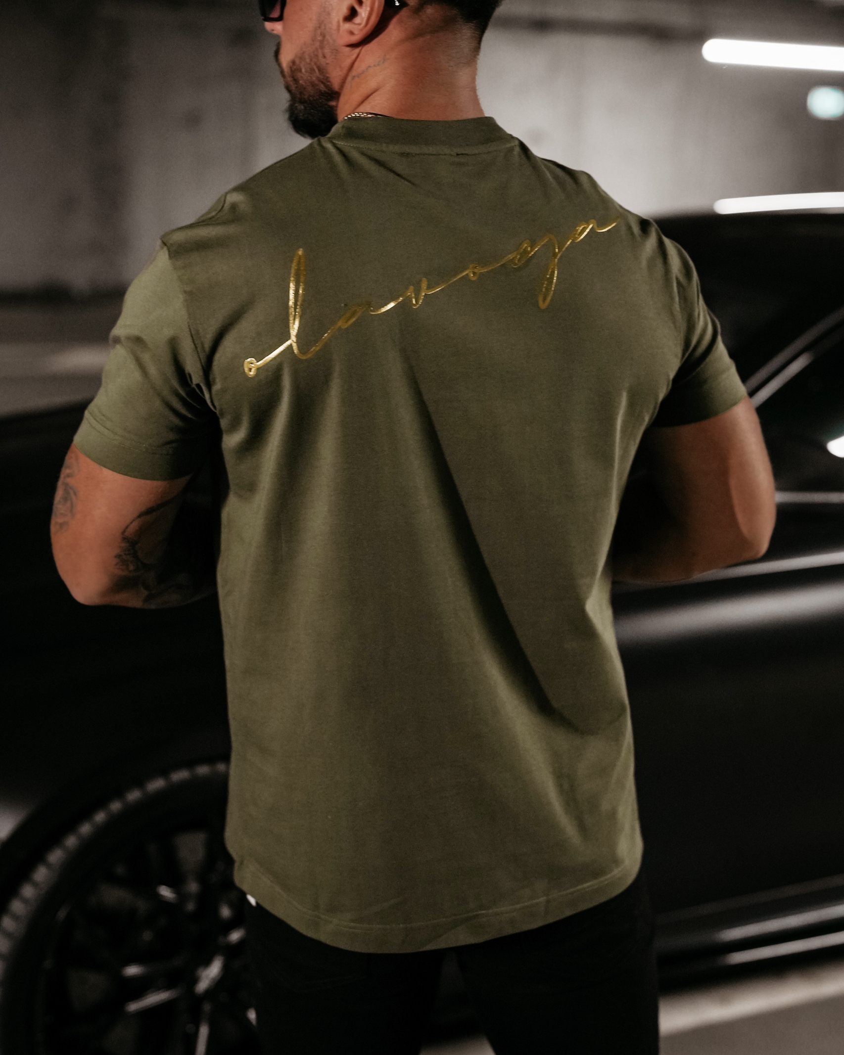 T-shirt męski bawełniany Blush Ola Voga khaki