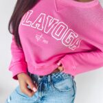 Bluza crewneck klasyczna Dreamer Ola Voga różowa
