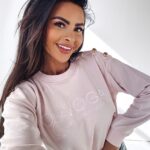 Bluza z haftem Lena Ola Voga pudrowa