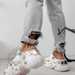 Chodaki piankowe Rock Sopo białe