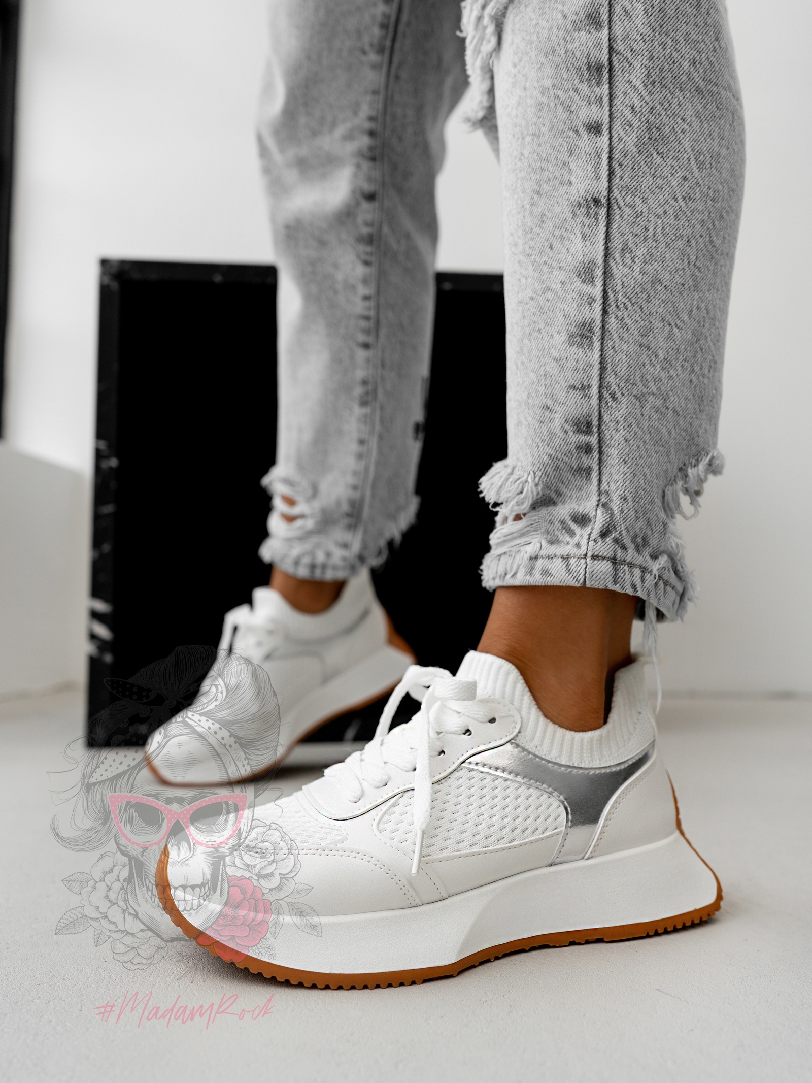 Buty sportowe Madam Igose białe