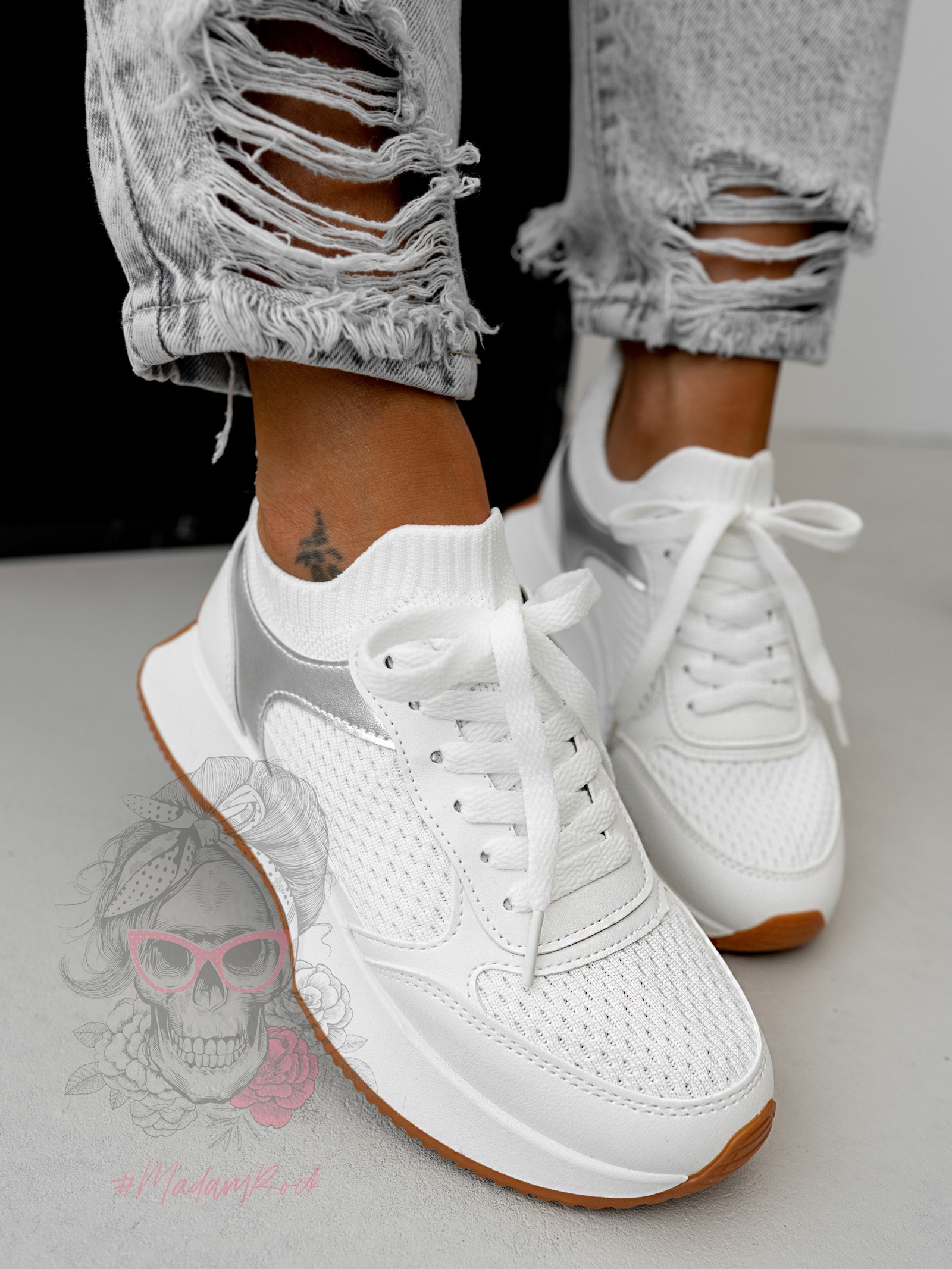 Buty sportowe Madam Igose białe Buty sportowe Madam Igose białe