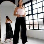 Gorset z kwiatem Balist różowy