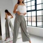 Gorset z kwiatem Balist biały