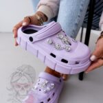 Sandały chodaki Rock Wanna Be With You lila