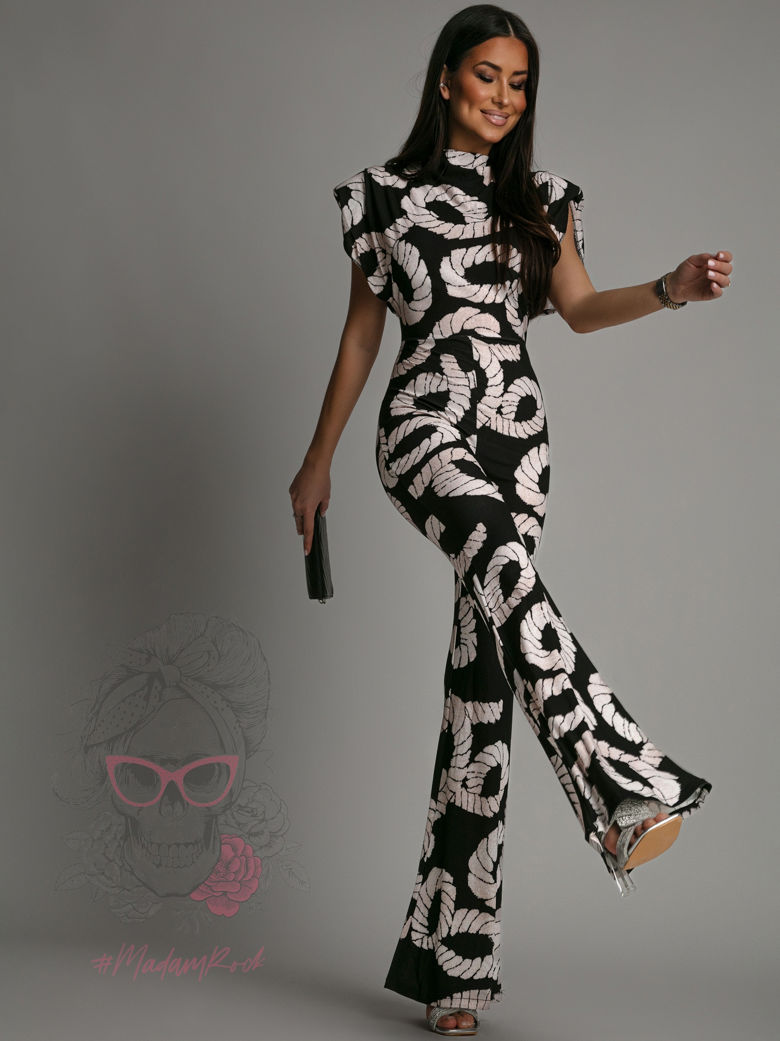 Kombinezon elastyczny Paur czarny