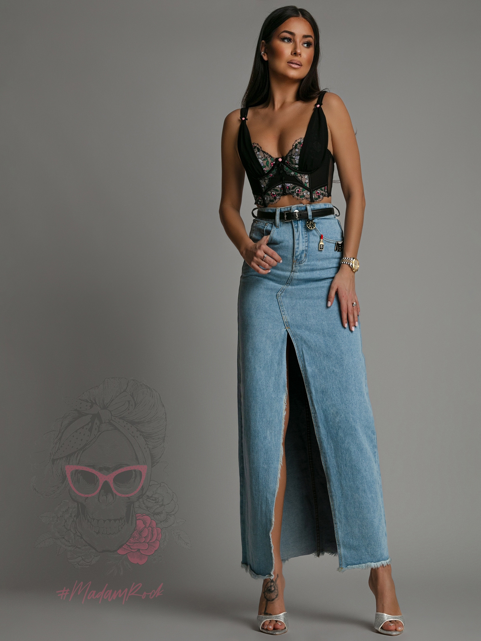 Gorset bieliźniany Milust czarny Gorset bieliźniany Milust czarny