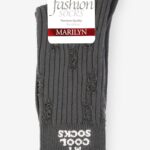 Skarpetki z przetarciami MY COOL SOCKS grafitowe