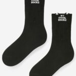 Skarpetki z przetarciami MY COOL SOCKS czarne