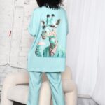 Marynarka oversize MC Bubblegum miętowa