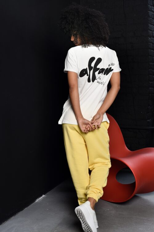 T-shirt oversize MC Affair biały