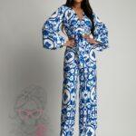 Komplet wakacyjny NB Selas biało-niebieski