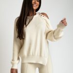 Spodnie eleganckie dopasowane Kent beżowe