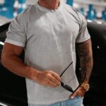 T-shirt męski Etcher Men Ola Voga j.szary