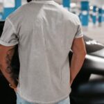 T-shirt męski Etcher Men Ola Voga j.szary