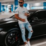 T-shirt męski EYECATCH Ola Voga j.szary