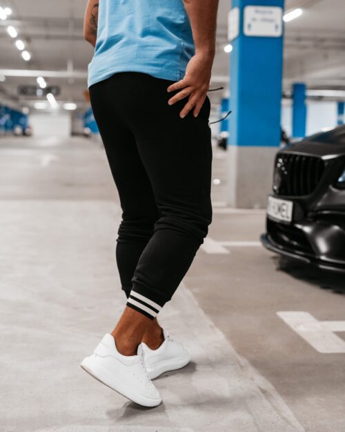 Spodnie męskie sportowe EXTREME Ola Voga czarne