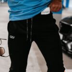 Spodnie męskie sportowe EXTREME Ola Voga czarne