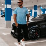 Spodnie męskie sportowe EXTREME Ola Voga czarne