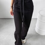 Spodnie dresowe damskie LAGOON OLAVOGA czarne