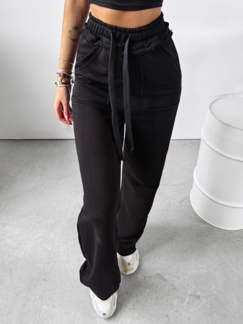 Spodnie dresowe damskie LAGOON OLAVOGA czarne