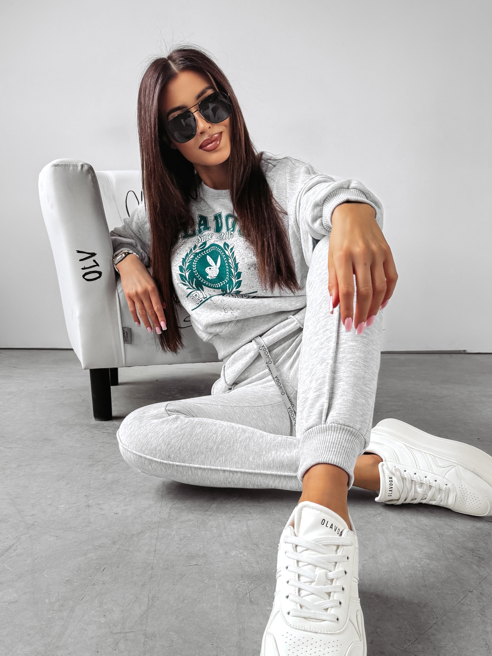 Komplet dresowy ABRASION OLAVOGA szary