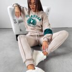 Komplet dresowy ABRASION OLAVOGA beżowy