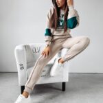 Komplet dresowy ABRASION OLAVOGA beżowy