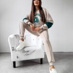 Komplet dresowy ABRASION OLAVOGA beżowy