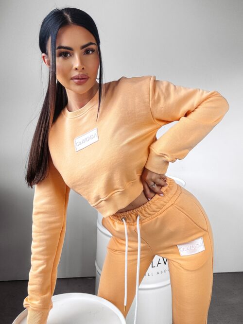 Komplet damski sportowy SNAZZY Ola Voga łososiowy