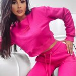 Komplet damski sportowy SNAZZY Ola Voga różowy