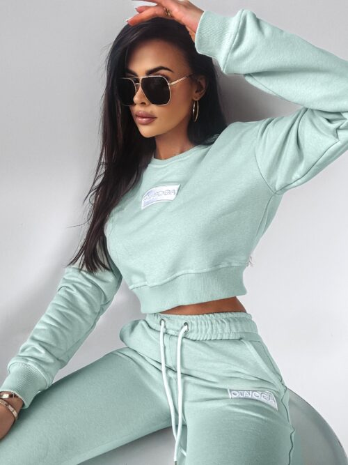 Komplet damski sportowy SNAZZY Ola Voga miętowy