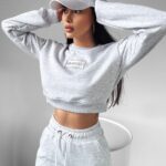 Komplet damski sportowy SNAZZY Ola Voga szary