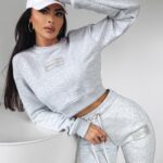 Komplet damski sportowy SNAZZY Ola Voga szary