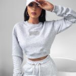 Komplet damski sportowy SNAZZY Ola Voga szary