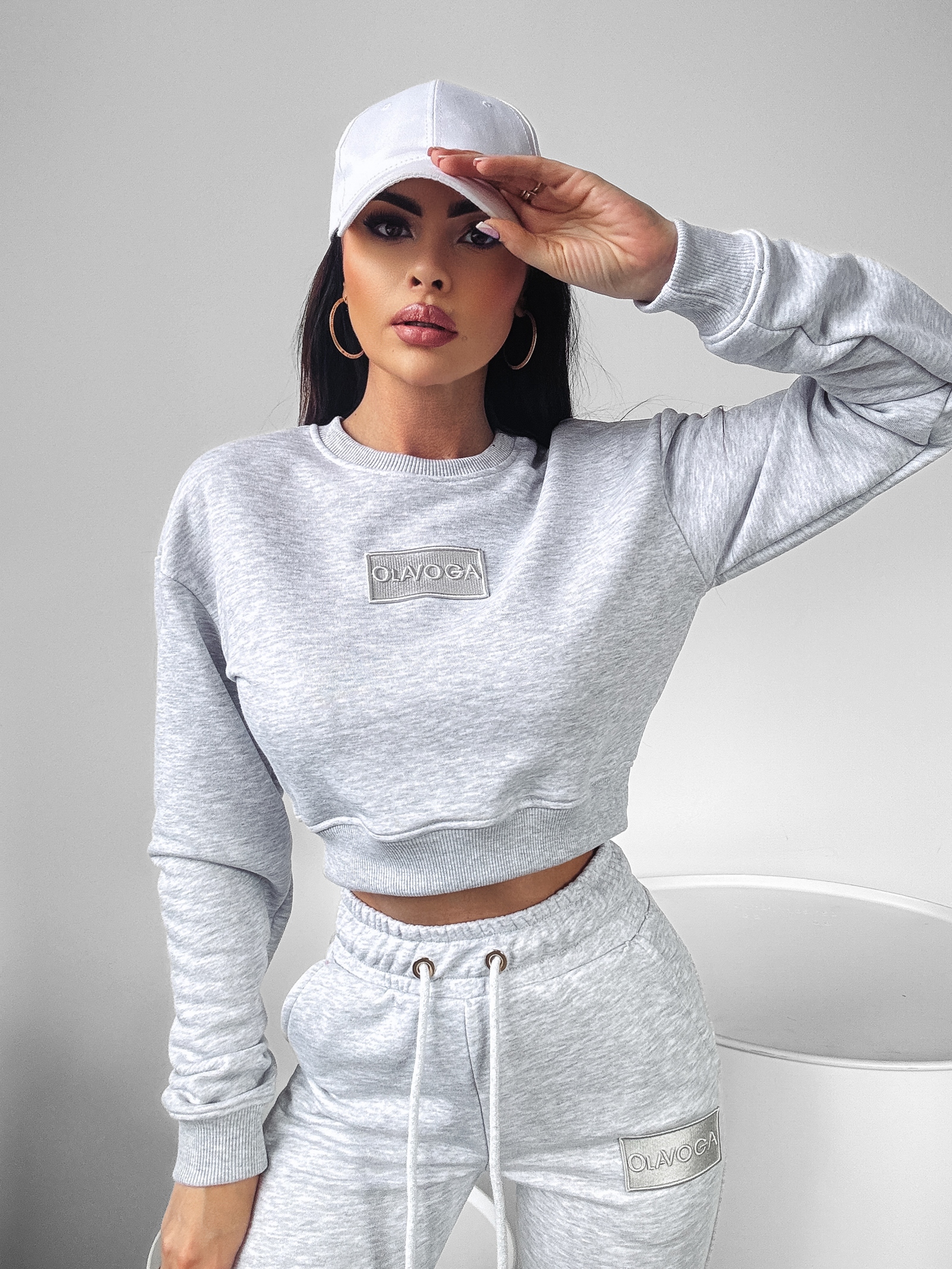 Komplet damski sportowy SNAZZY Ola Voga szary Komplet damski sportowy SNAZZY Ola Voga szary