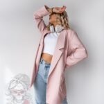 Marynarka oversize MC Lady Dog różowa