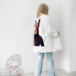 Marynarka przedłużana oversize MC Rabbit biała