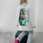 Marynarka oversize MC Owly biała