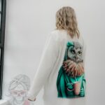 Marynarka oversize MC Owly biała